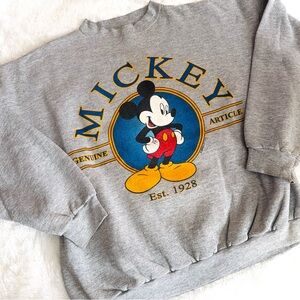 vintage mickey mouse sweatshirt